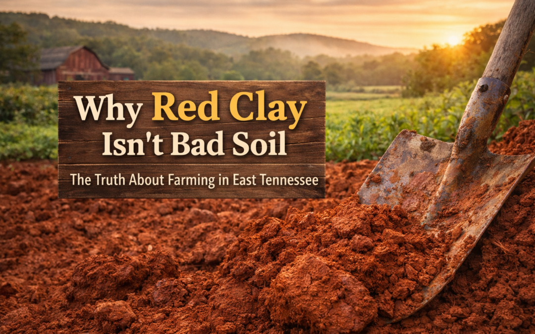Why Red Clay Isn’t Bad Soil